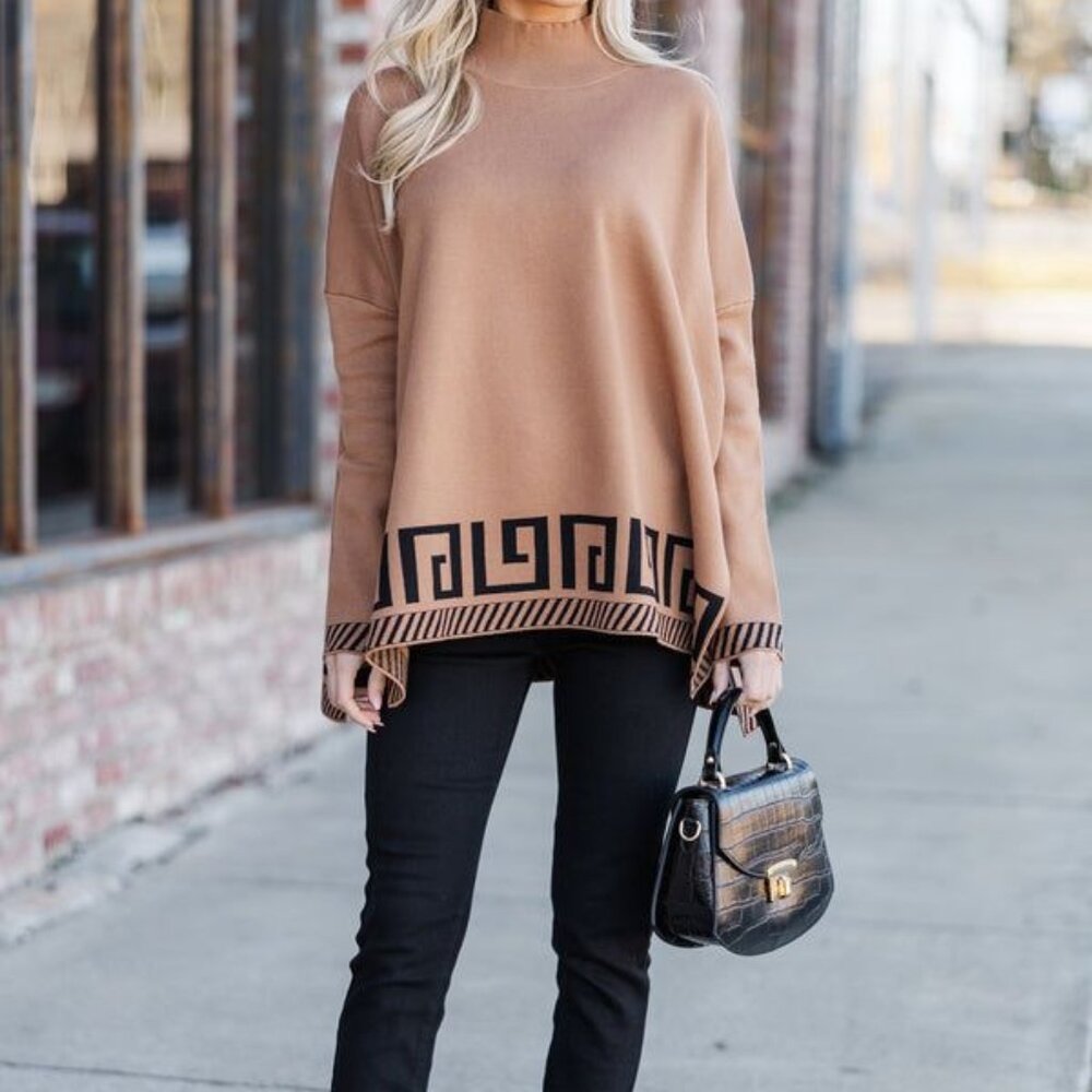 Camel Brown Tunic New in Bag